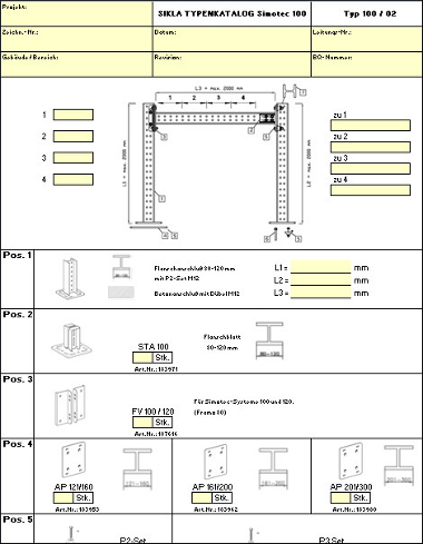 SiCAD Typicals Abb. 2 SiCAD Typicals Abb. 2
