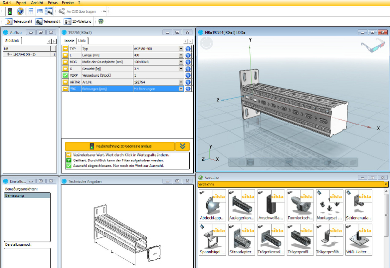 SiCAD AutoCAD